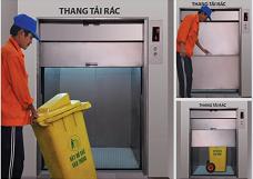 Thang tải rác